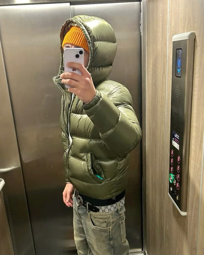 Kurtka unisex – pikowana z kapturem, ciepło bez utraty stylu