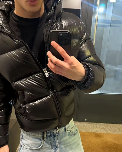 Kurtka unisex – pikowana z kapturem, ciepło bez utraty stylu